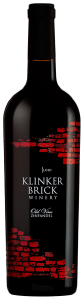 Klinker Brick Old Vine Zinfandel, 2015